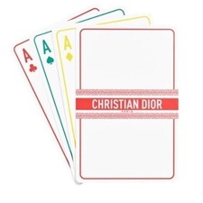 Christian Dior Set of Playing Cards Brand New RARE SEALED