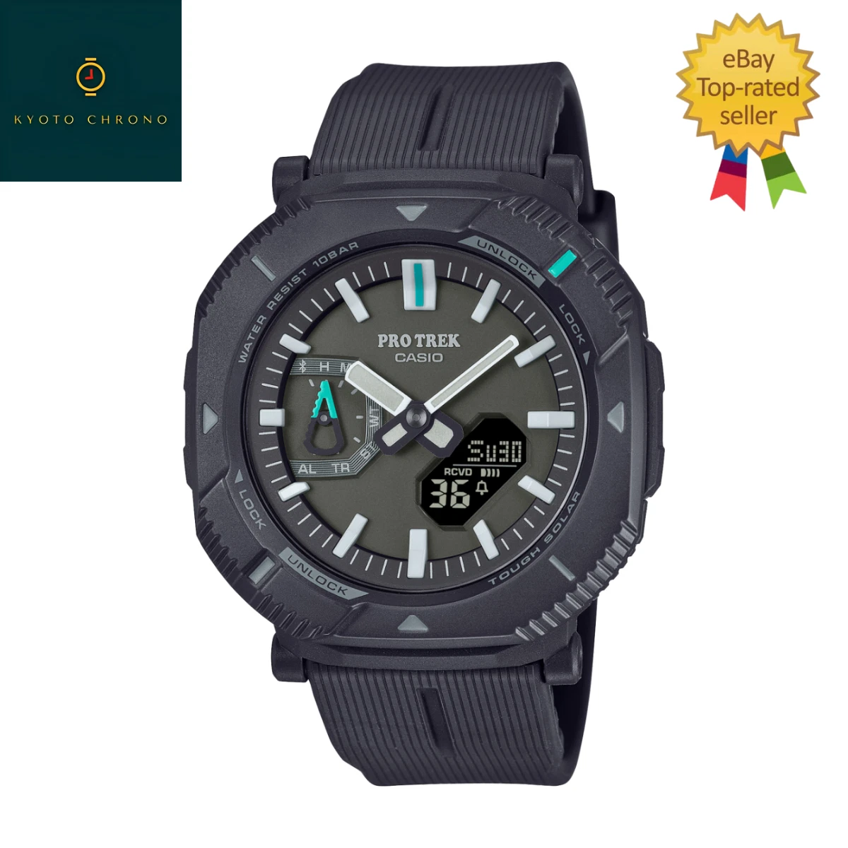 Preços baixos em Relógios Casio Pro Trek GPS | eBay