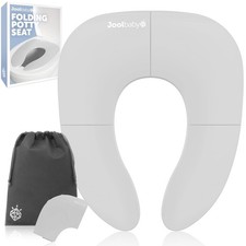 Lightweight Gray Potty Training Seat for Toddlers - Non-Slip  Easy to Clean
