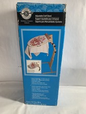 Adjustable Craft Stand By Loops  Threads 15 x 15.7 x 36 Easy Assemble Complete