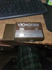 VINTAGE GOOD USED COMMODORE 64 TELEPHONE INTERFACE CARTRIDGE MODEL 1600