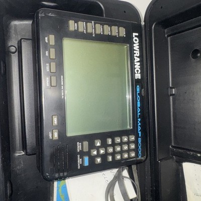 Lowrance GlobalMap 2000 Marine GPS Chartplotter Navigation Global Map Eagle