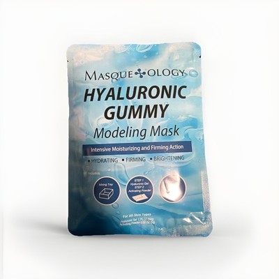 2X MASQUE OLOGY HYALURONIC GUMMY MODELING MASK INTENSIVE MOISTURIZING & FIRMING