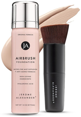 Jerome Alexander MagicMinerals AirBrush Foundation   2 Piece Set with Airbrush F