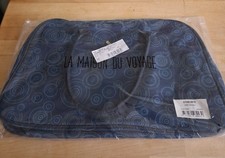 Neue kleine Reisetasche/Übernachtungstasche blau bedruckt BRANDNEU versiegelt