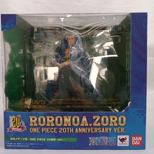 Lot 2 Figuarts One Piece 20th Anniversary - Zoro & Chopper - Bandai - Ouverts