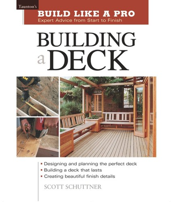 #ad Building a Deck paperback Schuttner Scott $5.29