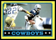Cowboys TL/(Tony Hill Evades Defender) 1986 Topps #124 32140 Football Card