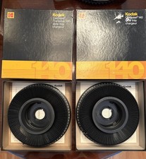 KODAK Ektagraphic Universal Slide Tray model 2 80 Carousel Vintage Lot Of 2