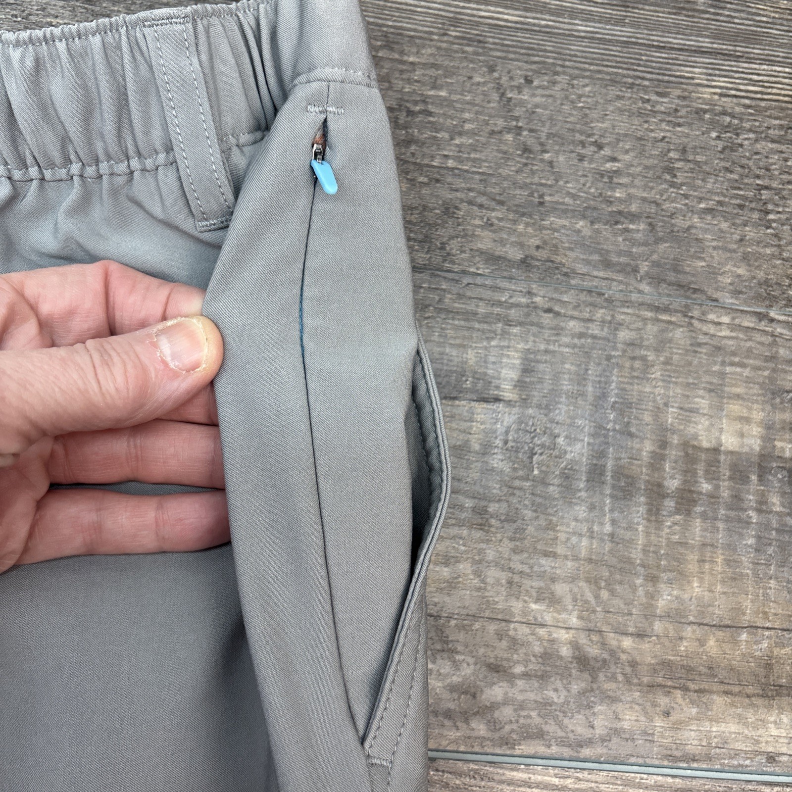 Chubbies Men’s XL Everywear Pant Gray Drawstring Elastic Pockets Stretch