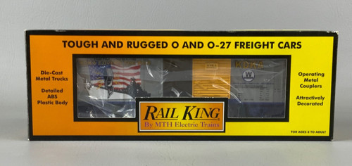 MTH Rail King KDKA SEGUNDA GUERRA MUNDIAL Box Car Artículo #30-74227 - ¡NUEVO! | Zustand: New