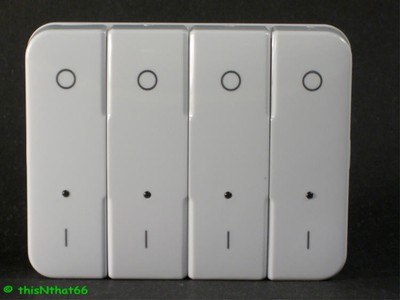 Busch-Jaeger 6117-24G instabus EIB KNX TP + Powernet Tastsensor 4fach