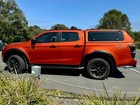 *Pickup* Canopy Side Fold-Up Window FOR ISUZU D-Max 2021-2024 Mercury Silver