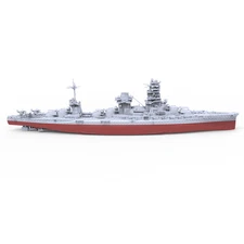 SSMODEL SSC600701S-A 1/600  Military Model Kit IJN Ise 1941 Full Segmented hull