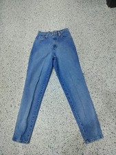 vtg 90s SASSON Mom Jeans Hi Rise 26" Waist Tapered Leg 31" Inseam
