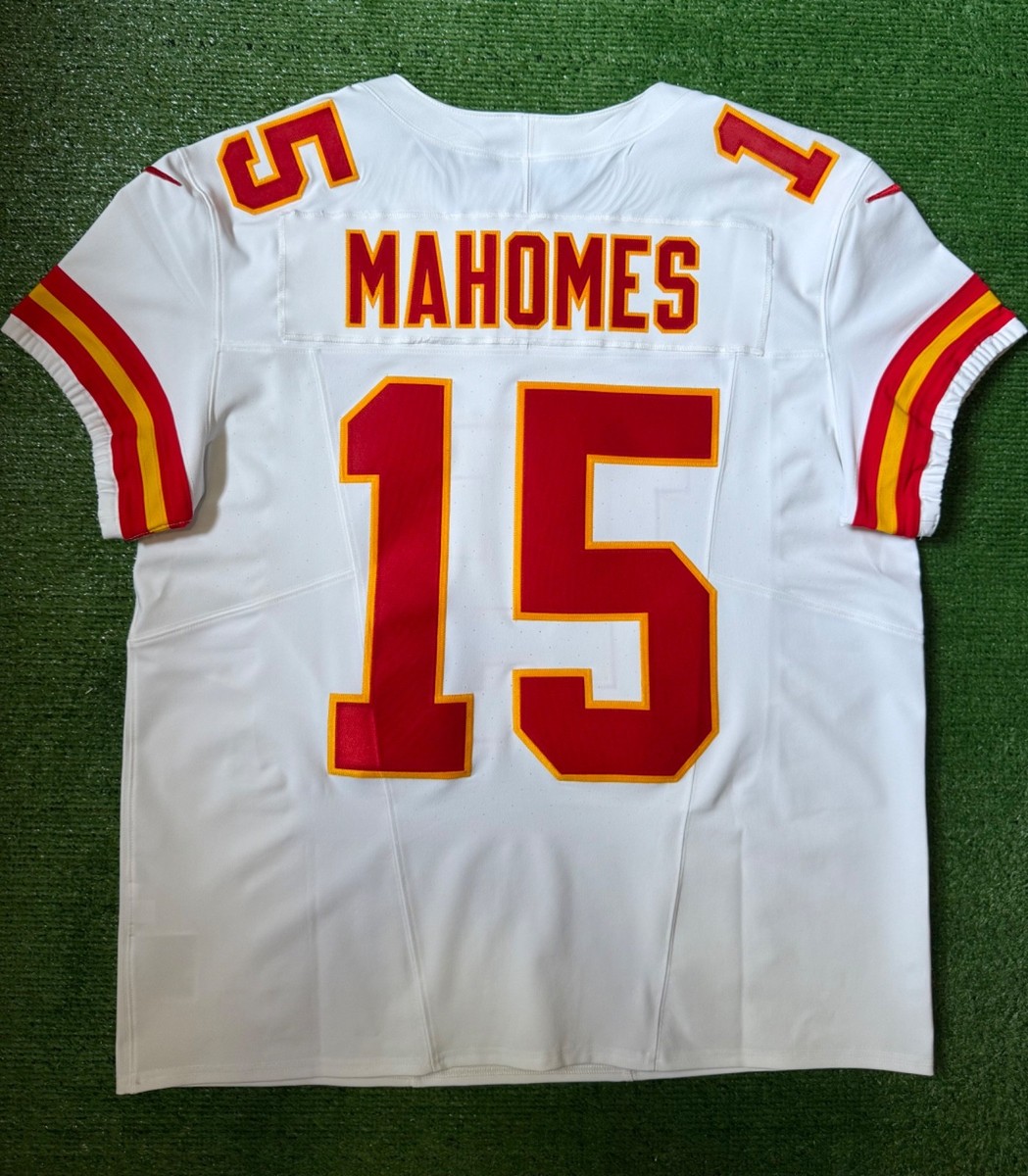Patrick Mahomes Kansas City Chiefs White Nike Vapor Fuse Elite