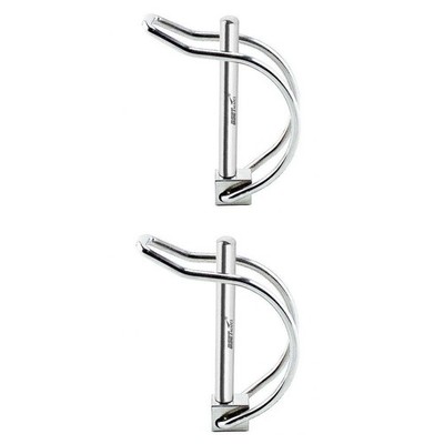 2er-Set Quick Lock Release Boat Safety Coupler Pin Replacement Länge 45 mm