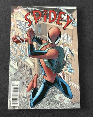 Spidey #1 1:25 Ratio Incentive Variant Humberto Ramos Marvel 2016