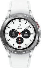 Samsung Galaxy Watch 4 Classic 46mm Cassa di Acciaio Inox cinturino bianco