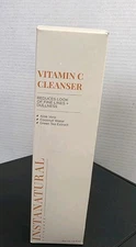 InstaNatural Vitamin C Cleanser Face Wash, Brightens, Fine Lines 12 Fl Ounces 