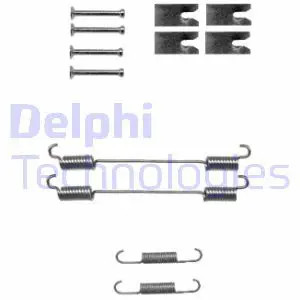 Delphi LY1346 Zubehörsatz, Bremsbelag - (4-teilig) | Kompatibel mit: FIAT DOBLO Bus, DOBLO Cargo, DOBLO Großraumlimousine, DOBLO Kasten/Großraumlimousine - Bild 3