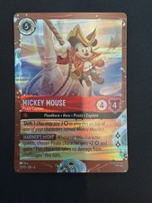 Disney Lorcana Mickey Mouse Pirate Captain Cruise Line Promo Foil Card 13/P3