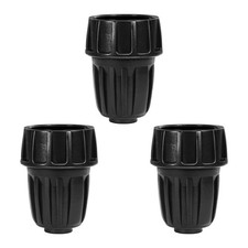 WZFLRUA Hose To 1/2 Inch Irrigation Tubing 3/4" to 1/2" Faucet Adapter, Black