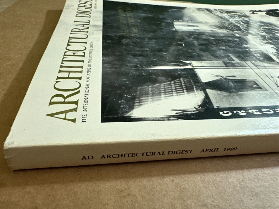 Architectural Digest Magazine April 1990 Academy Awards Collectors Edition - Image 2 of 4