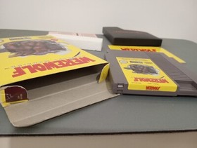 Nintendo NES Game: Werewolf PAL-A CIB AUS MATTEL MINT MATTEL Rare