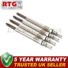 4x Diesel Heater Glow Plugs Fits Vauxhall Vectra (Mk2) 2.0 DTI