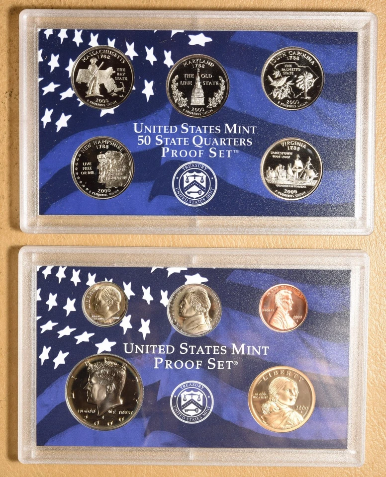 2000 United States 10-Coin Proof Sets in Original Packaging - 36 Sets - Image 2 of 2