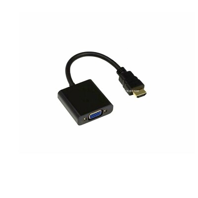 HDMI Stecker zu VGA Buchse Konverter-Adapter Kabel Wandler Switch