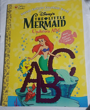 Vintage 1997 Disney's Little Mermaid Undersea ABC Special Edition Coloring Book