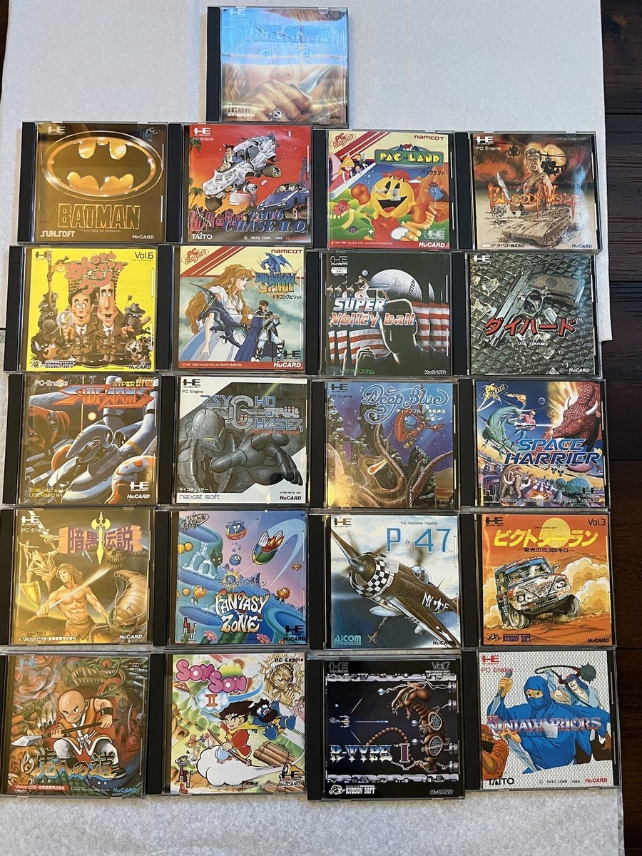 Hu Card Games For Japanese PC Engine | eBay