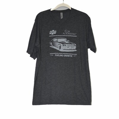 Next Level Mens Gray T-Shirt Graphics FPT COX Automotive Crew