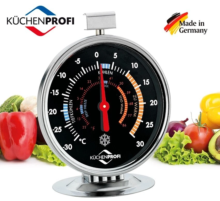 Teroetro Digitale LCD Ipereabile per Frigorifero e Freezer con 2