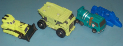 Hasbro Transformers Micromasters Bonecrusher, Mixmaster & Legion Class Long Haul