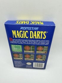 Magic Darts Complete Nintendo NES CIB W Poster & Reg Card Near Mint!