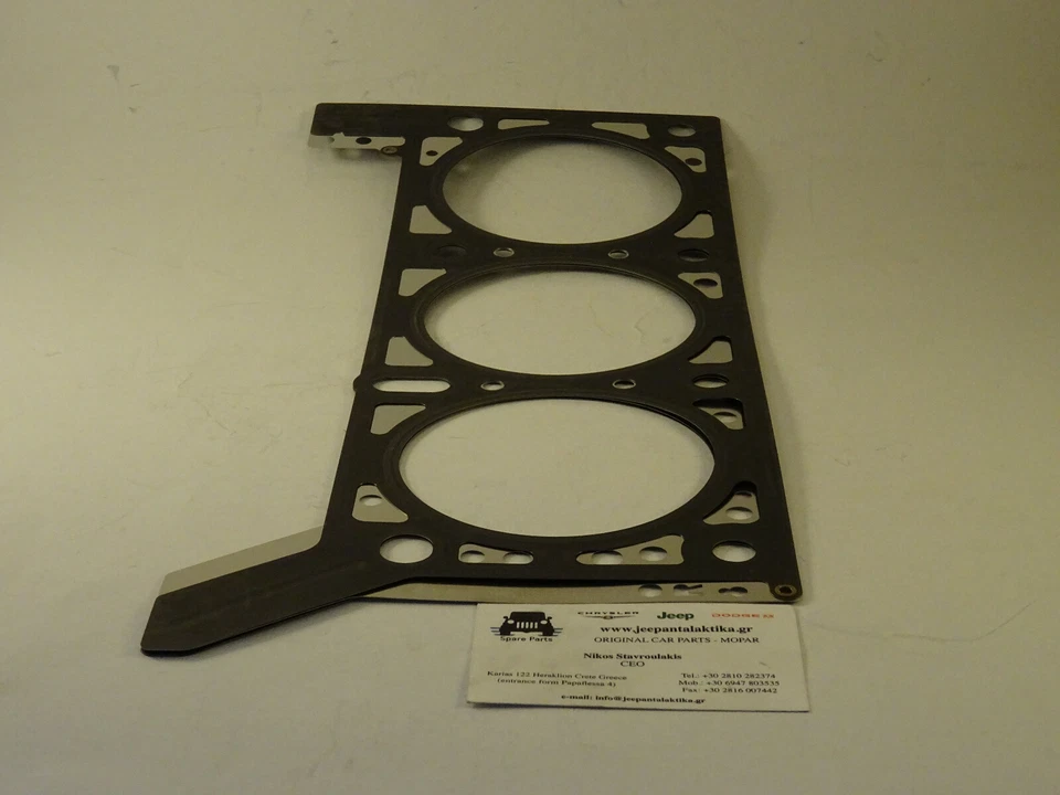 Junta de cabeça de cilindro direita Jeep Wrangler JK 07-11 3.8L 4666034AB nova fabricante de equipamento original Mopar - Imagem 4 de 4