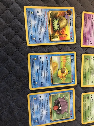 25 Of 62 1999 Fossil Set Pokemon TCG Twenty Five Card Lot Original Playing 1B - Picture 8 of 15
