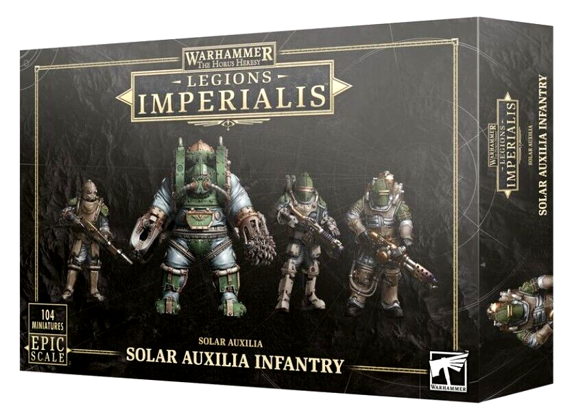 Legion Imperialis Solar Auxilia Infantry Warhammer 30K Horus
