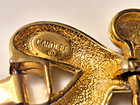 Carolee vintage gold tone bracelet 7 1/4 inch  7/8 inch wide — photo 4