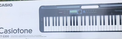 Casio Casiotone CT-S300 61-Key Digital Keyboard and carrying case