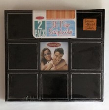 Memory Stor Scrapbooks 2-Pack 30 Page European Bonded Leather Archival Scrapbook