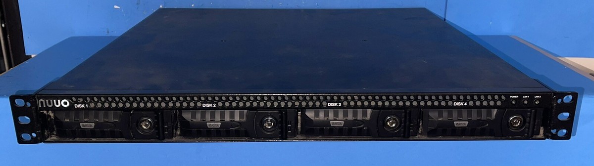 NUUO TITAN NVR NT-4040R 4 BAY NETWORK VIDEO RECORDER NO KEY/NO HDD