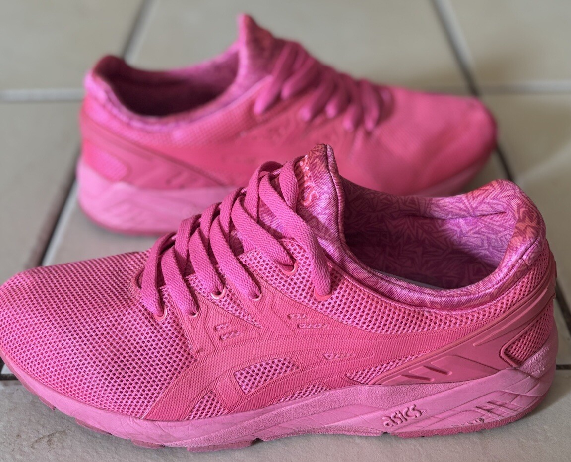 Mens ASICS Gel Kayano Neon Pink H51DQ Size US9 27CM | eBay