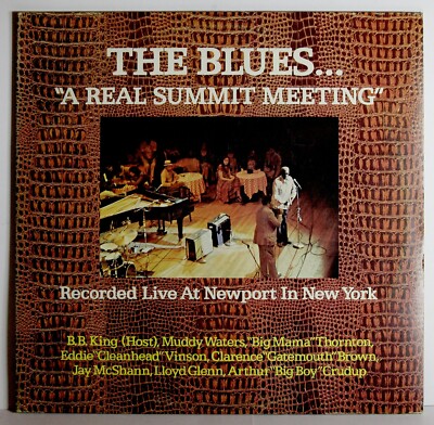 ''The Blues-A real summit meeting''  Vinyl  2xLP (1973) Gatefold, [NM-/NM] cleaned