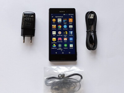 Sony  Xperia M4 Aqua E2303 Smartphone- 8GB - Schwarz - Ohne Simlock Top!