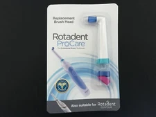 1 ROTADENT CONTOUR - PROCARE BRUSH HEAD FLAT ROTA DENT
