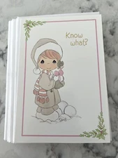 Precious Moments Christmas Cards DaySpring 11  Cards W/ Envelopes 2002